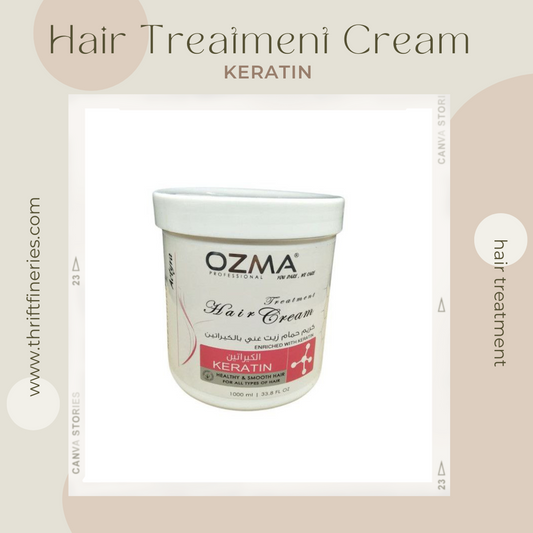 OZMA KERA Hair Treatment Cream Keratin   1000ML